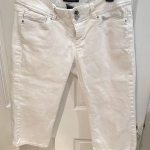White House Black Market crop jeans